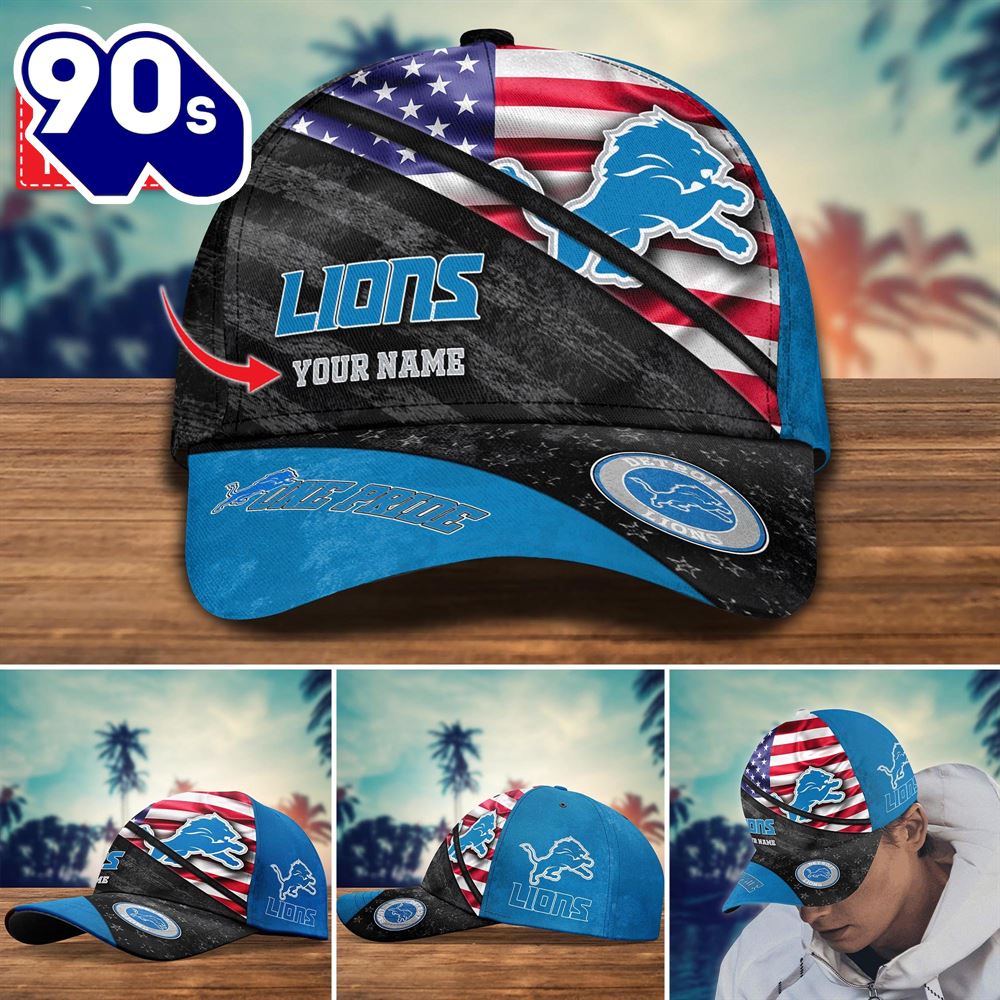 Detroit Lions Customized Cap Hot Trending. Gift For Fan H54260 Detroit Lions Customized Cap Hot Trending. Gift For Fan H54260