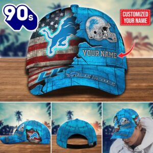 Detroit Lions Customized Cap Hot…
