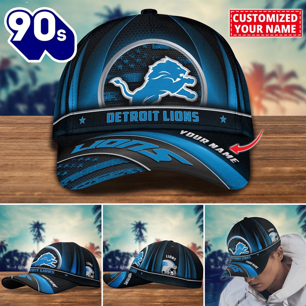 Detroit Lions New Arrivals Custom Name Cap Trending H53678 Detroit Lions New Arrivals Custom Name Cap Trending H53678