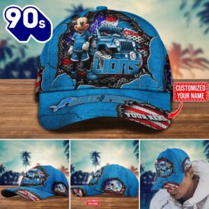 Detroit Lions Trending Customize Cap…