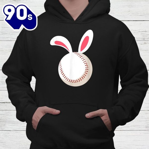 Easter Baseball Bunny Ears Shirt