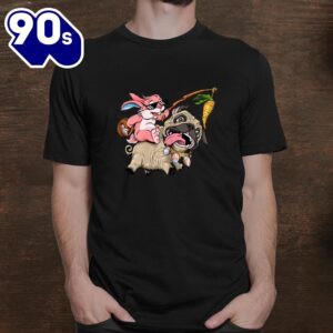 Funny Easter Bunny Pug Shirt