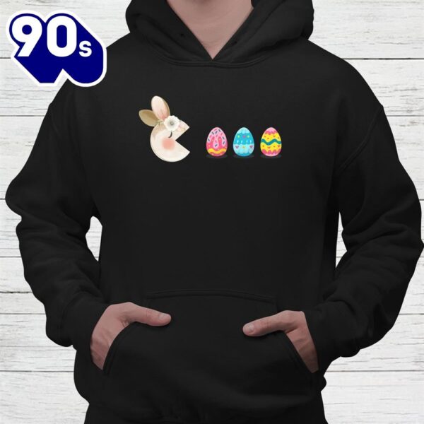 Happy Easter Day Bunny Face Eat Egg Funny Vintage 2022 Shirt