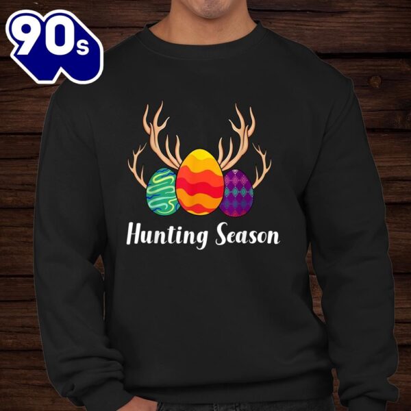 Hunting Season Easter Egg Hunt Easter Day For Kids Shirt