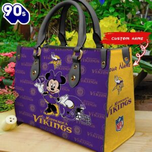 Minnesota Vikings Minnie Women Leather…