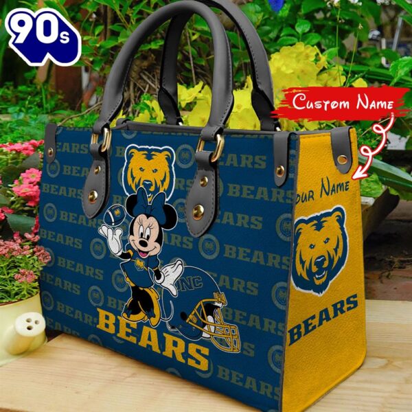 NCAA Northern Colorado Bears Minnie Women Leather Hand Bag