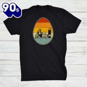 Style Easter Egg Graphic Easter Day Bookkeeper Shirt 1