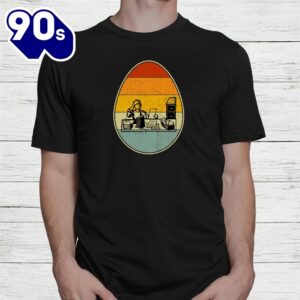 Style Easter Egg Graphic Easter Day Bookkeeper Shirt 2