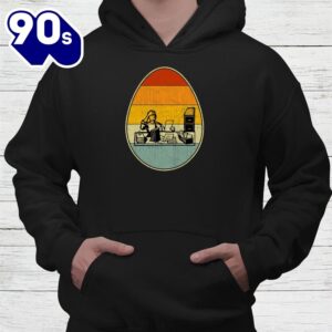 Style Easter Egg Graphic Easter Day Bookkeeper Shirt 4