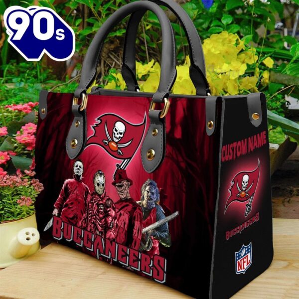 Tampa Bay Buccaneers NFL Halloween Women Leather Hand Bag
