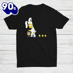 The Simpsons Bart Easter Egg Bunny Shirt 1