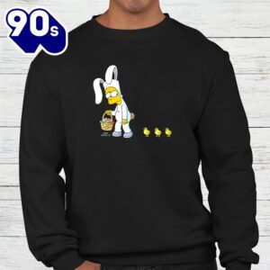 The Simpsons Bart Easter Egg Bunny Shirt 3