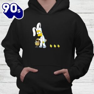 The Simpsons Bart Easter Egg Bunny Shirt 4