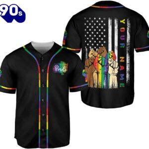 Aovl Personalized Lgbt Pride Baseball…