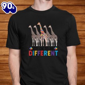 Autism Awareness Cute Giraffe Animal…