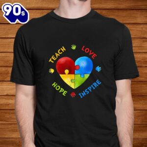 Autism Awareness Love Hope Inspire…