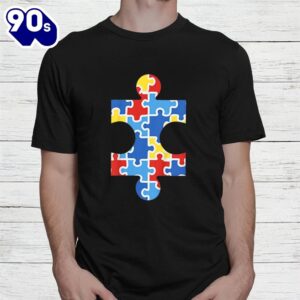 Autism Awareness Puzzle Piece Pocket…