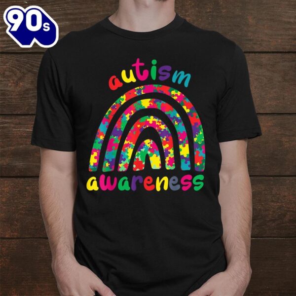 Autism Awareness Rainbows Classic Funny Shirt