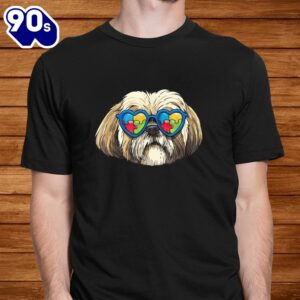 Autism Awareness Shih Tzu Dog…