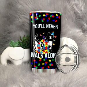 Autism Tumbler Idea Dad Mom…