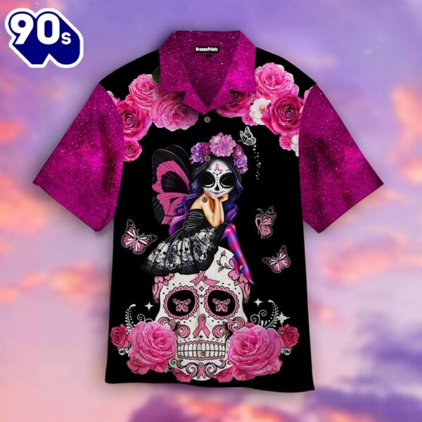 Breast Cancer Awareness Hawaiian Shirt  For Men &amp Women  Adult