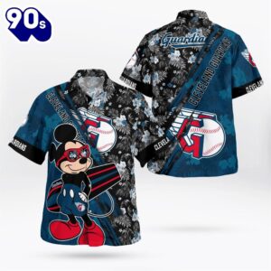 Cleveland Guardians Mickey Mouse Floral…