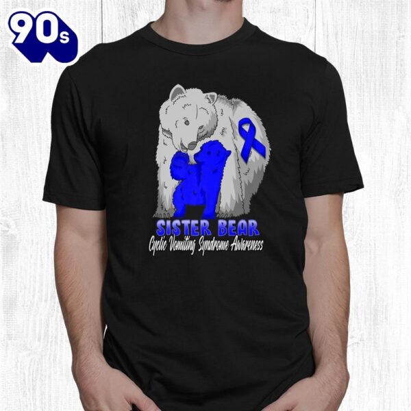 Cyclic Vomiting Syndrome Awareness Mama Support Ribbon Shirt