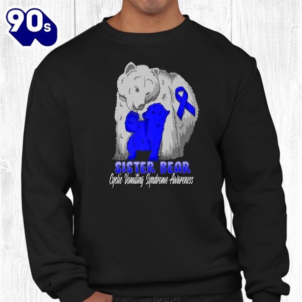 Cyclic Vomiting Syndrome Awareness Mama Support Ribbon Shirt