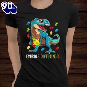 Dinosaur Puzzle Piece Autism Awareness…