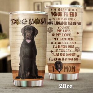 Dog Mom Chocolate Labrador Retriever…