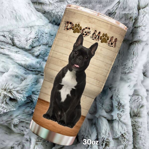 Dog Mom French Bulldog Stainless Steel Tumbler