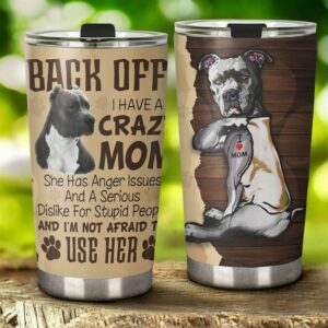 Flagwix Pitbull Stainless Steel Tumbler 20oz 2