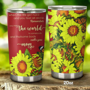 Homewix Sunflower Tumbler To My Mom Gift For Mom Gift For Grandma Tumbler For Sunflower Lover TTQ01TUv10 2