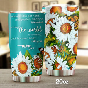 Sunflower Tumbler To My Mom Gift For Mom Gift For Grandma Tumbler For Sunflower Lover Ttq01tuv14