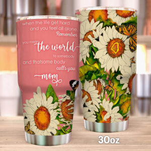 Sunflower Tumbler To My Mom Gift For Mom Gift For Grandma Tumbler For Sunflower Lover Ttq01tuv4