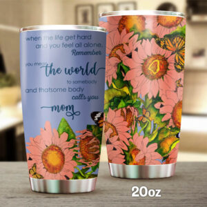Sunflower Tumbler To My Mom Gift For Mom Gift For Grandma Tumbler For Sunflower Lover Ttq01tuv5