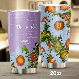 Sunflower Tumbler To My Mom Gift For Mom Gift For Grandma Tumbler For Sunflower Lover Ttq01tuv7
