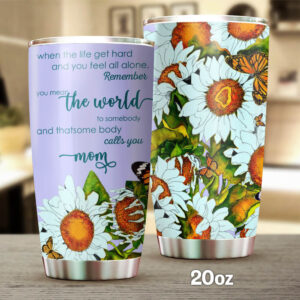Sunflower Tumbler To My Mom Gift For Mom Gift For Grandma Tumbler For Sunflower Lover Ttq01tuv8