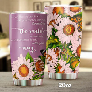 Sunflower Tumbler To My Mom Gift For Mom Gift For Grandma Tumbler For Sunflower Lover Ttq01tuv9