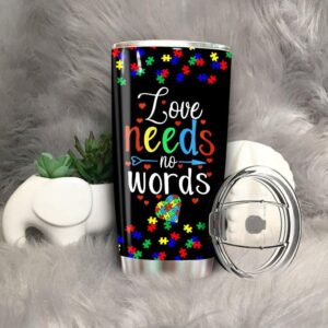 Love Needs No Words Autism…