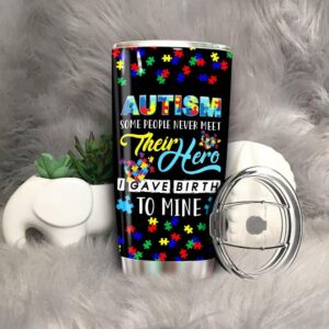 Mom Dad Hero Autism Awareness…