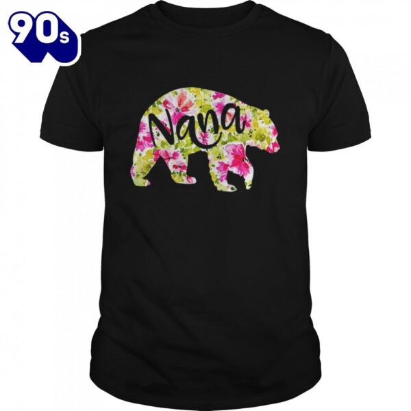 Nana Bear Grandma Christmas Mother’s Day Shirt