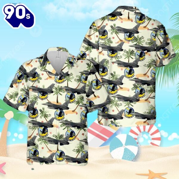 416Th Flight Test Squadron F-16 Fighting Falcon Us Air Force Hawaiian Shirt