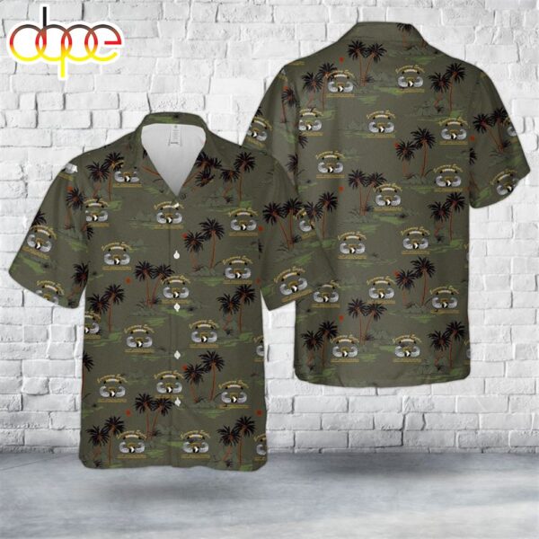 US Army 101st Airborne Division Parachute Demonstration Team – Screaming Eagles Hawaiian Shirt