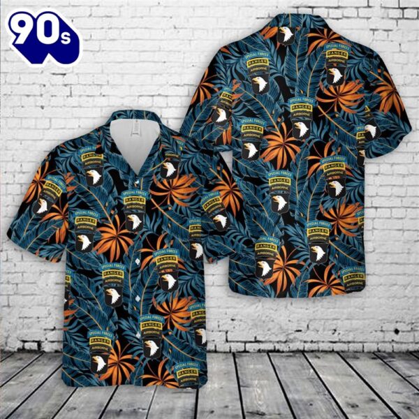 US Army 101st Airborne Ranger Special Forces Hawaiian Shirt