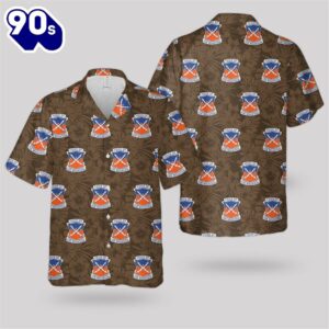 US Army 10th Signal Battalion Hawaiian Shirt
