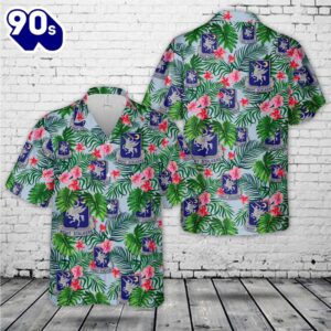 US Army 160th SOAR MH-60K Black Hawk Hawaiian Shirt