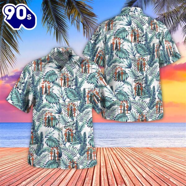 US Army 17th Signal Battalion Hawaiian Shirt