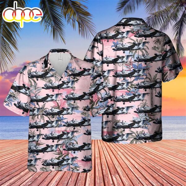 US Army Beech RC-12X Huron (A200CT) Hawaiian Shirt