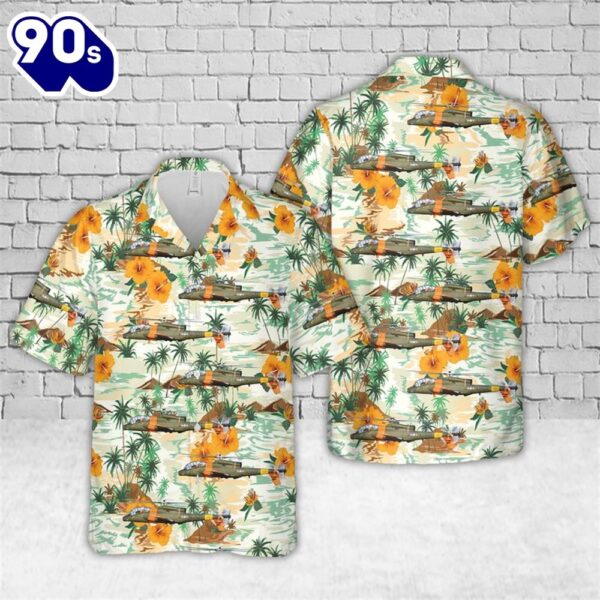 US Army Lockheed AH-56A Cheyenne Hawaiian Shirt